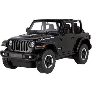 Teddies Auto RC Jeep Wrangler Rubicon černý 2,4GHz (8592190856014)