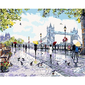 Malování podle čísel - Lidé u Tower Bridge (Richard Macneil) (HRAbz33143nad)