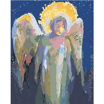 Malování podle čísel - Vánoční anděl II (HRAbz33179nad)