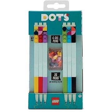 LEGO DOTS Gelová Pera, mix barev - 6 ks (4895028527983)