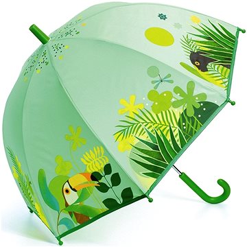 Djeco Krásný designový deštník - Tropická džungle (3070900047020)