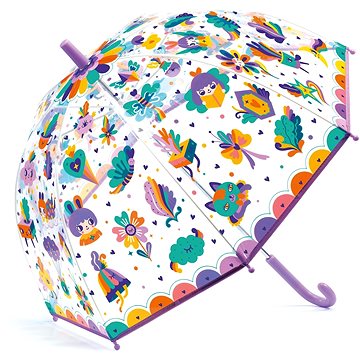 Djeco Krásný designový deštník - Duha (3070900047051)