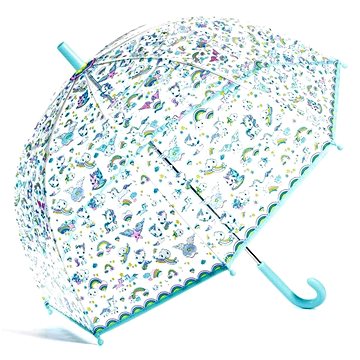 Djeco Krásný designový deštník - Jednorožci (3070900047082)