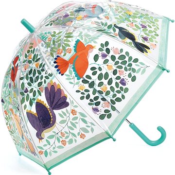 Djeco Krásný designový deštník - Květiny a ptáci (3070900048041)