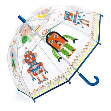 Djeco Krásný designový deštník - Roboti (3070900048065)