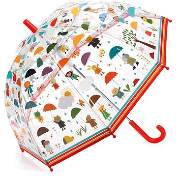 Djeco Krásný designový deštník - V dešti (3070900048096)