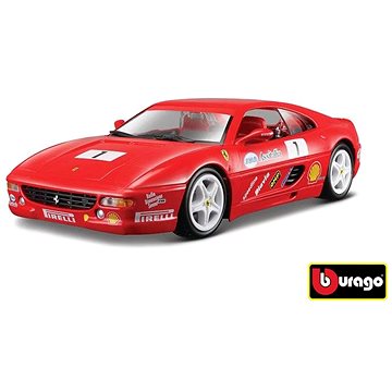 Bburago 1:24 Ferrari Racing F355 Challenge Red (4893993263066)