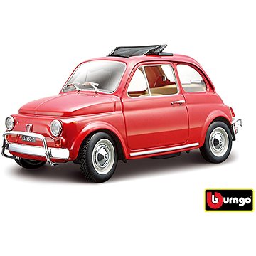 Bburago 1:24 Fiat 500L (1968) Red (4893993220991)