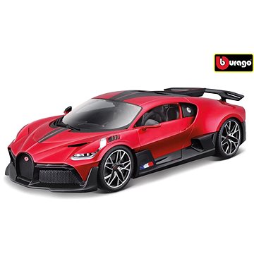 Bburago Bugatti Divo Červené 1:18 (4893993002641)