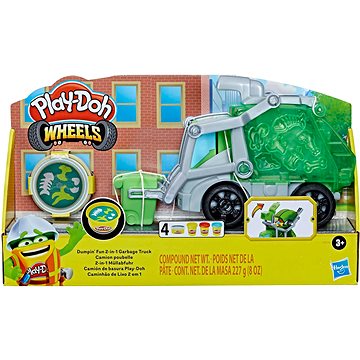 Play-Doh Popelářské auto 2 v 1 (5010994115371)