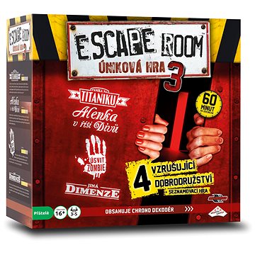 Escape room 3: úniková hra - 4 scénáře (8595680302220)