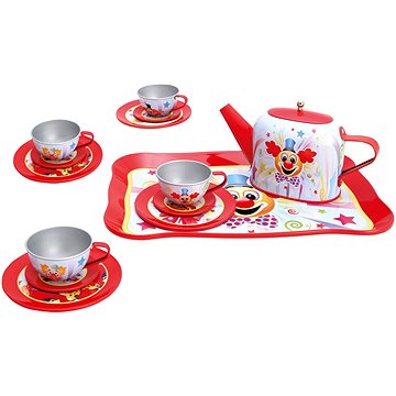 Dětský čajový set, červený (4019359833999)