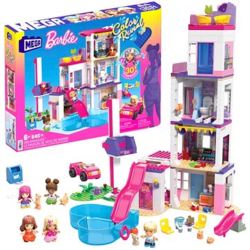 Mega Construx Barbie Color Reveal Dům Snů (194735071333)