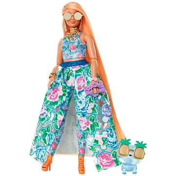 Barbie Extra Módní Panenka - Květinový Look (194735072552)