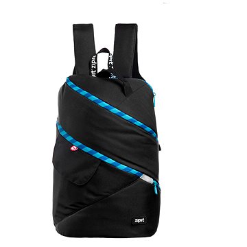 Zipit Looper batoh Premium černý + tyrkysový (7290112421692)
