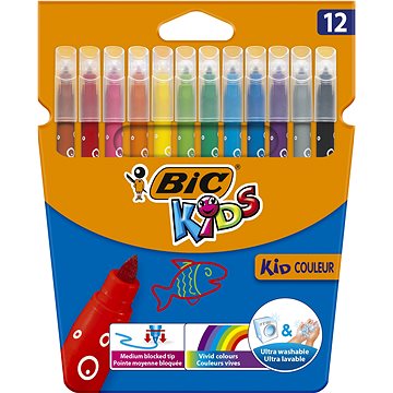 BIC Kids tenké 12 barev (3270220002727)