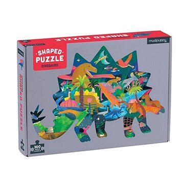 Tvarované puzzle - Dinosauři (300 ks) (9780735357280)