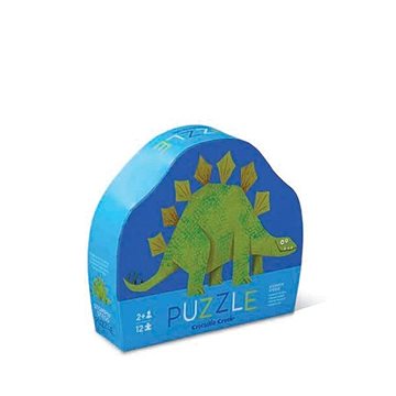 Značka Crocodile Creek - Mini puzzle  - Stegosaurus (12 ks)