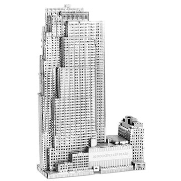 Metal Earth 3D puzzle 30 Rockefeller Plaza (GE Building) (32309010619)