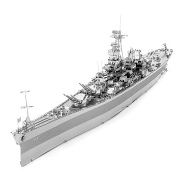 Metal Earth 3D puzzle Bitevní loď USS Missouri BB-63 (ICONX) (32309013658)