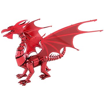 Metal Earth 3D puzzle Červený drak (ICONX) (32309013863)