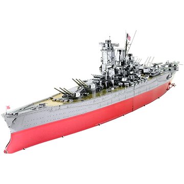 Metal Earth 3D puzzle Válečná loď Yamato (ICONX) (32309013887)