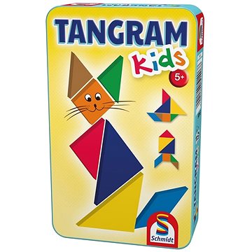 Schmidt Tangramy pro děti v plechové krabičce (4001504514068)
