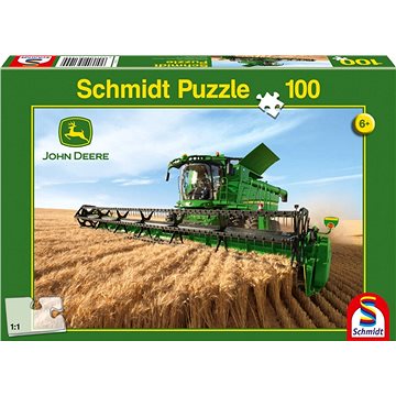 Schmidt Puzzle Kombajn John Deere S690 100 dílků (4001504561444)