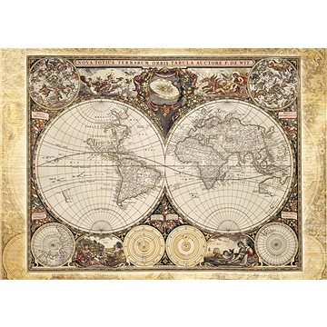 Schmidt Puzzle Historická mapa světa 2000 dílků (4001504581787)
