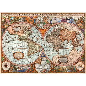 Schmidt Puzzle Historická mapa světa 3000 dílků (4001504583286)