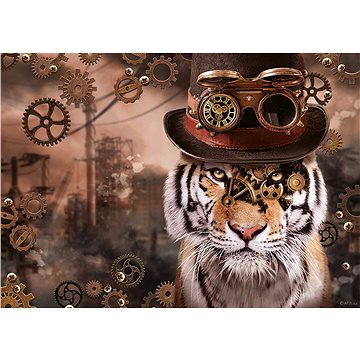 Schmidt Puzzle Steampunk: Tygr 1000 dílků (4001504596460)