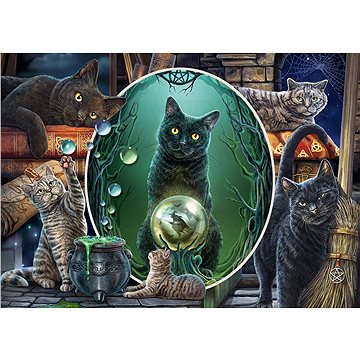 Schmidt Puzzle Čarodějné kočky 1000 dílků (4001504596651)