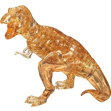 HCM Kinzel 3D Crystal puzzle Tyranosaurus žlutý 49 dílků (4018928591414)