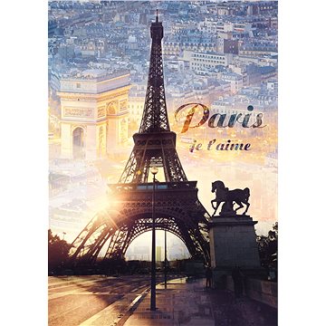 Trefl Puzzle Paříž za úsvitu 1000 dílků (5900511103946)