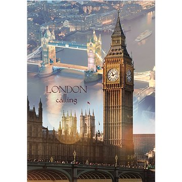Trefl Puzzle Londýn za úsvitu 1000 dílků (5900511103953)
