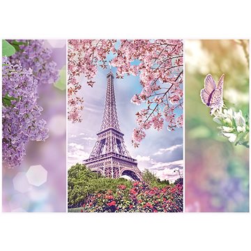 Trefl Puzzle Romantic: Jaro v Paříži 1000 dílků (5900511104097)