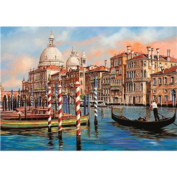 Trefl Puzzle Odpoledne v Benátkách 1000 dílků (5900511104608)