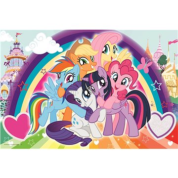 Trefl Puzzle My Little Pony: Šťastní poníci MAXI 24 dílků (5900511142693)