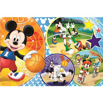 Trefl Puzzle Mickey Mouse sportuje MAXI 24 dílků (5900511142914)
