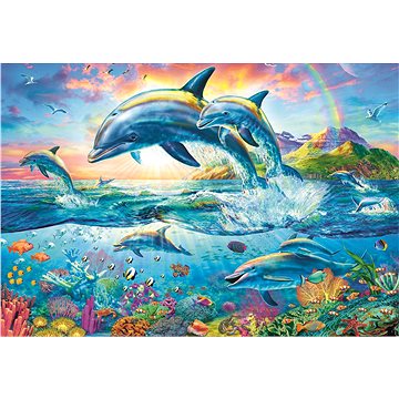 Trefl Puzzle Rodina delfínů 1500 dílků (5900511261622)