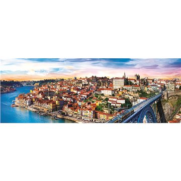 Trefl Panoramatické puzzle Porto, Portugalsko 500 dílků (5900511295023)