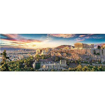Trefl Panoramatické puzzle Akropolis, Athény 500 dílků (5900511295030)