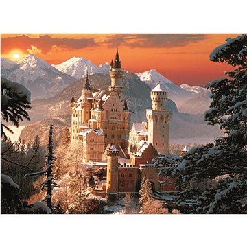 Trefl Puzzle Neuschwanstein v zimě 3000 dílků (5900511330250)