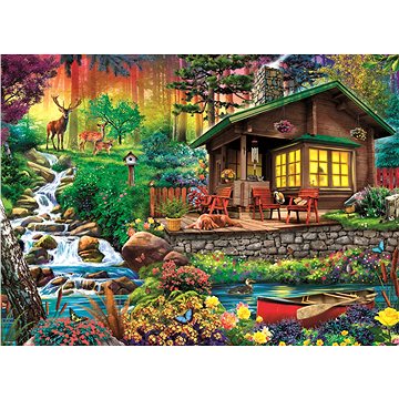 Trefl Puzzle Chata v lesích 3000 dílků (5900511330748)