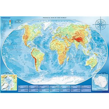 Trefl Puzzle Velká mapa světa 4000 dílků (5900511450071)
