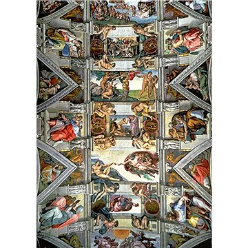 Trefl Puzzle Strop Sixtinské kaple 6000 dílků (5900511650006)