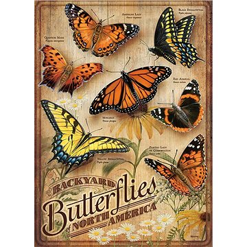 Cobble Hill Puzzle Zahradní motýli 500 dílků (625012850063)