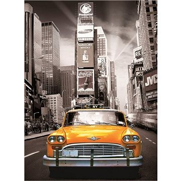 Eurographics Puzzle Žlutý taxík v New Yorku 1000 dílků (628136106573)