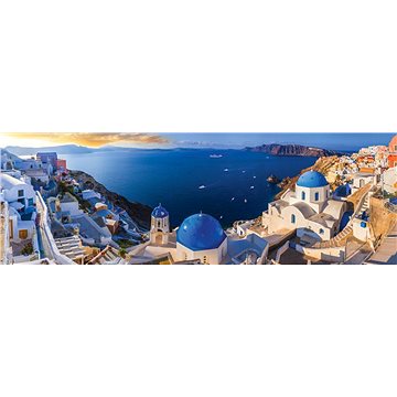 Eurographics Panoramatické puzzle Santorini, Řecko 1000 dílků (628136653008)