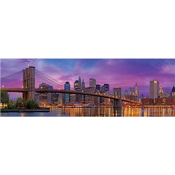 Eurographics Panoramatické puzzle Brooklynský most, New York 1000 dílků (628136653015)